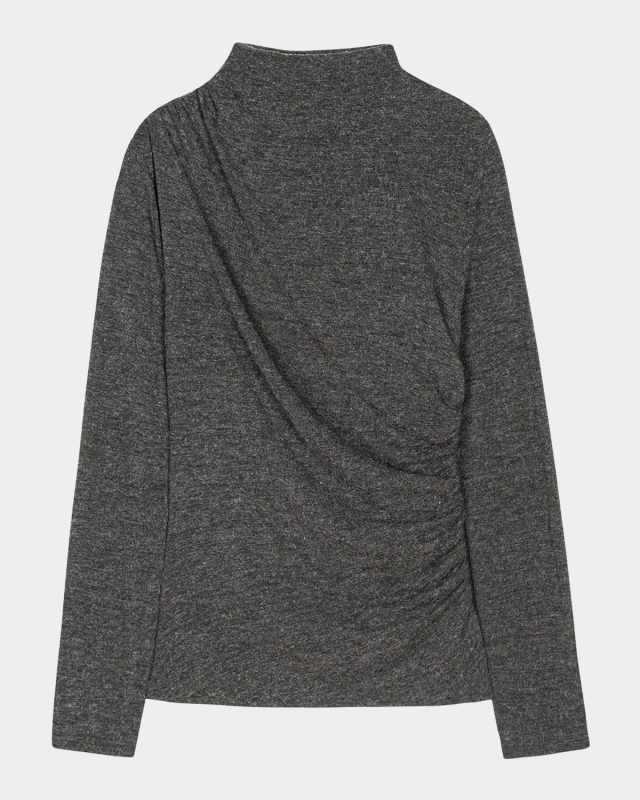 Joelle Mock-Neck Top
